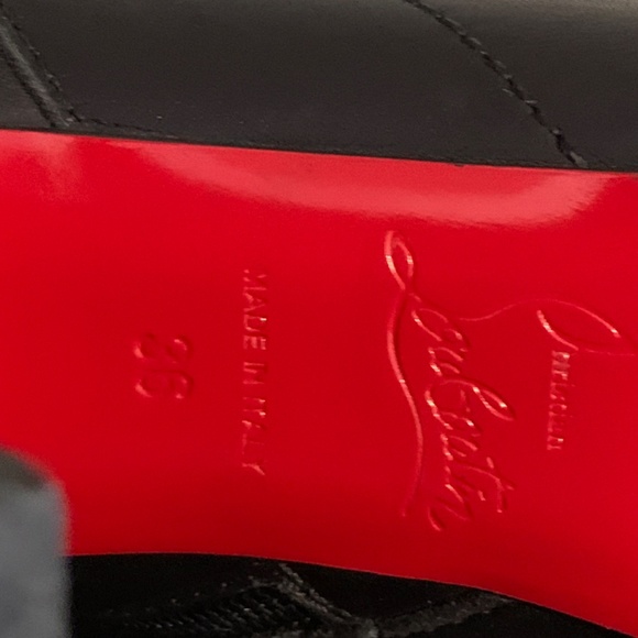 Christian Louboutin Janis Alta Ankle Boots 36 - Picture 3 of 7